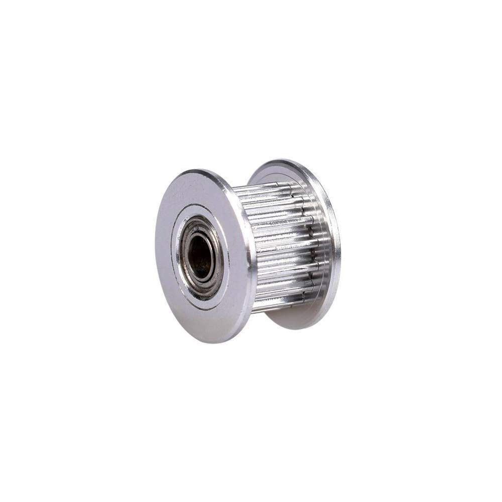 10Pcs GT2 Pulley 6mm Width GT2 Idler Pulley 16 Teeth Aluminum GT2 Timing Belt Idler Pulley Bore 3mm Timing Pulleys 3D Printer Timing Belt. 