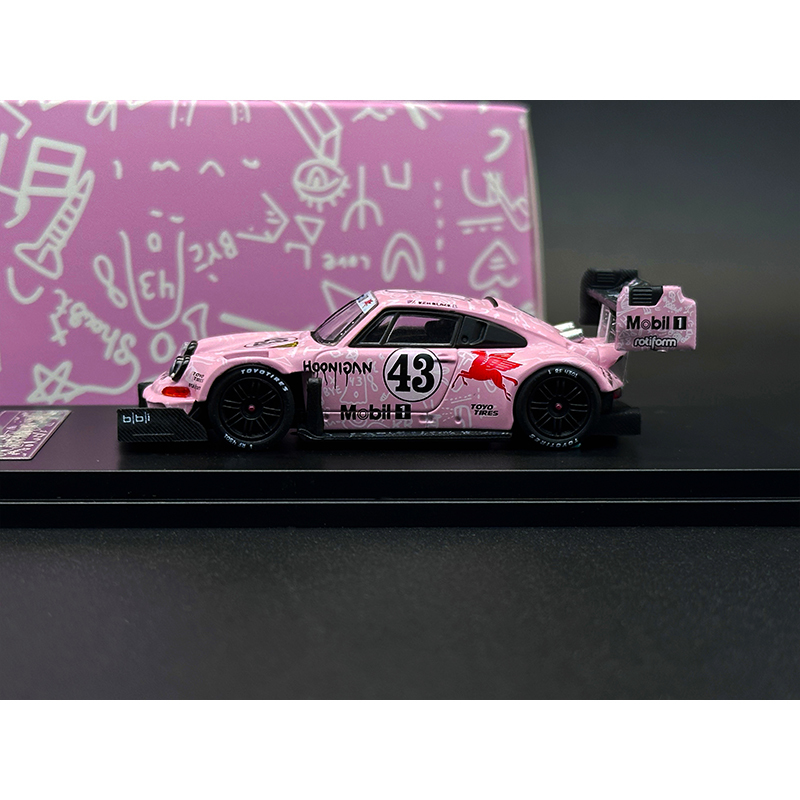 TPC In Stock 1:64 Hoonipigasus Matte Pink Pig SVRSR Diecast Diorama Car Model Collection Miniature Toys. 