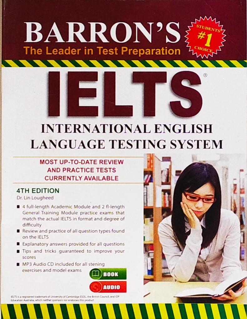 Barron's IELTS International English Language Testing System. 