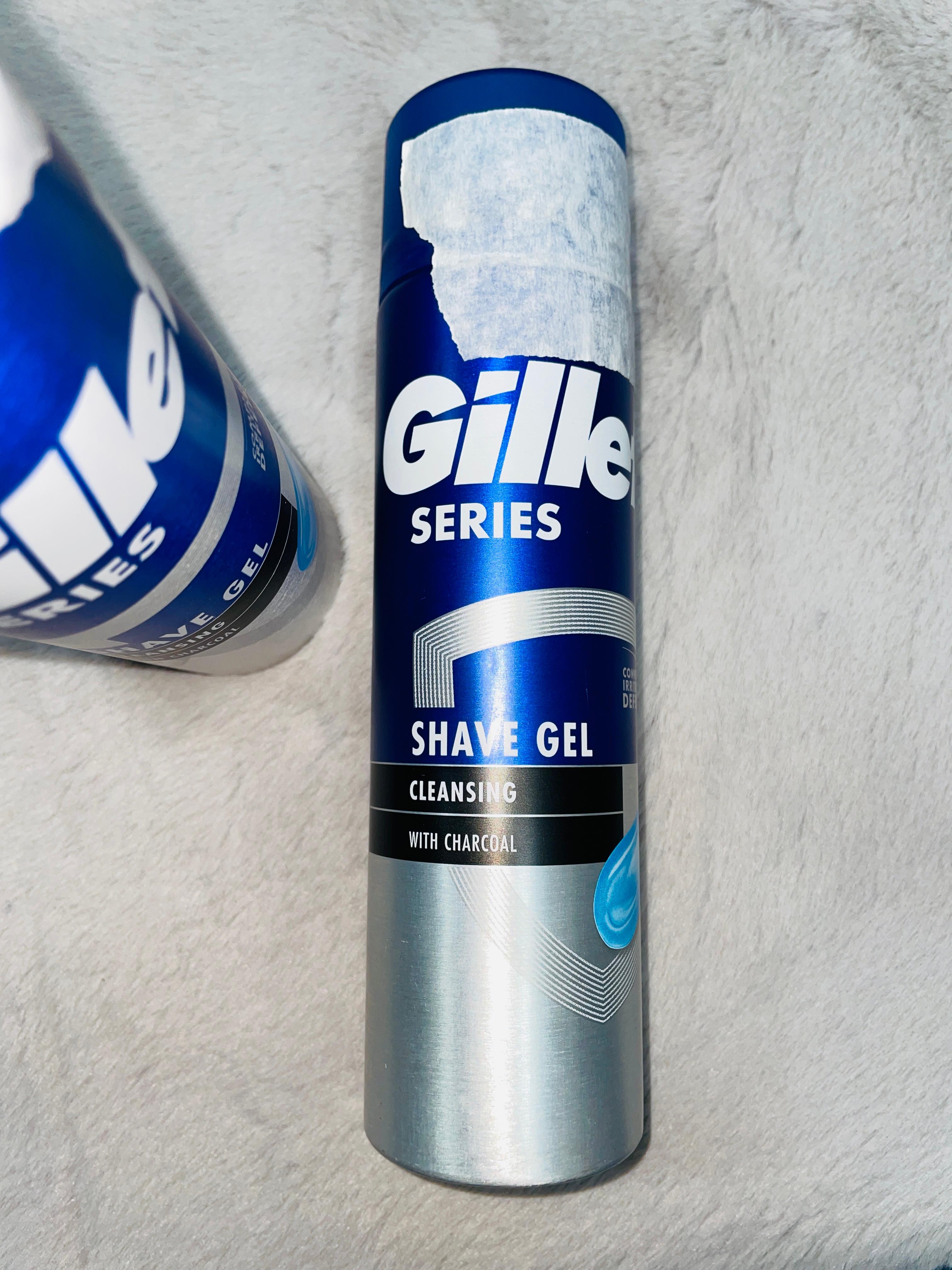 Gillette Shaving Gel Cleansing with Charcoal 200ml UK