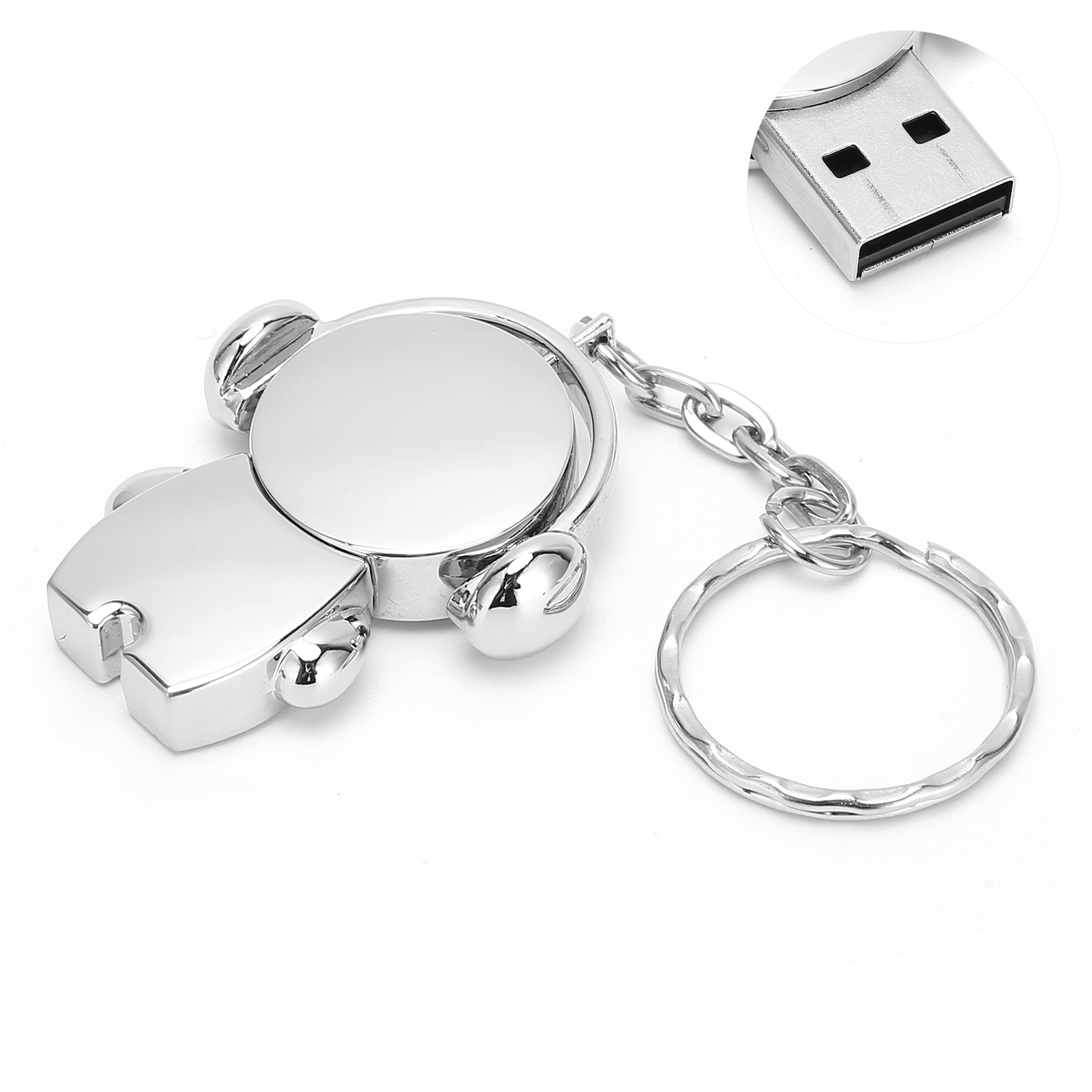 【FUPANG】USB USB2.0 External Storage Memory Stick Laptop Cartoon Moolight Keychain for Backup Files Videos-. 