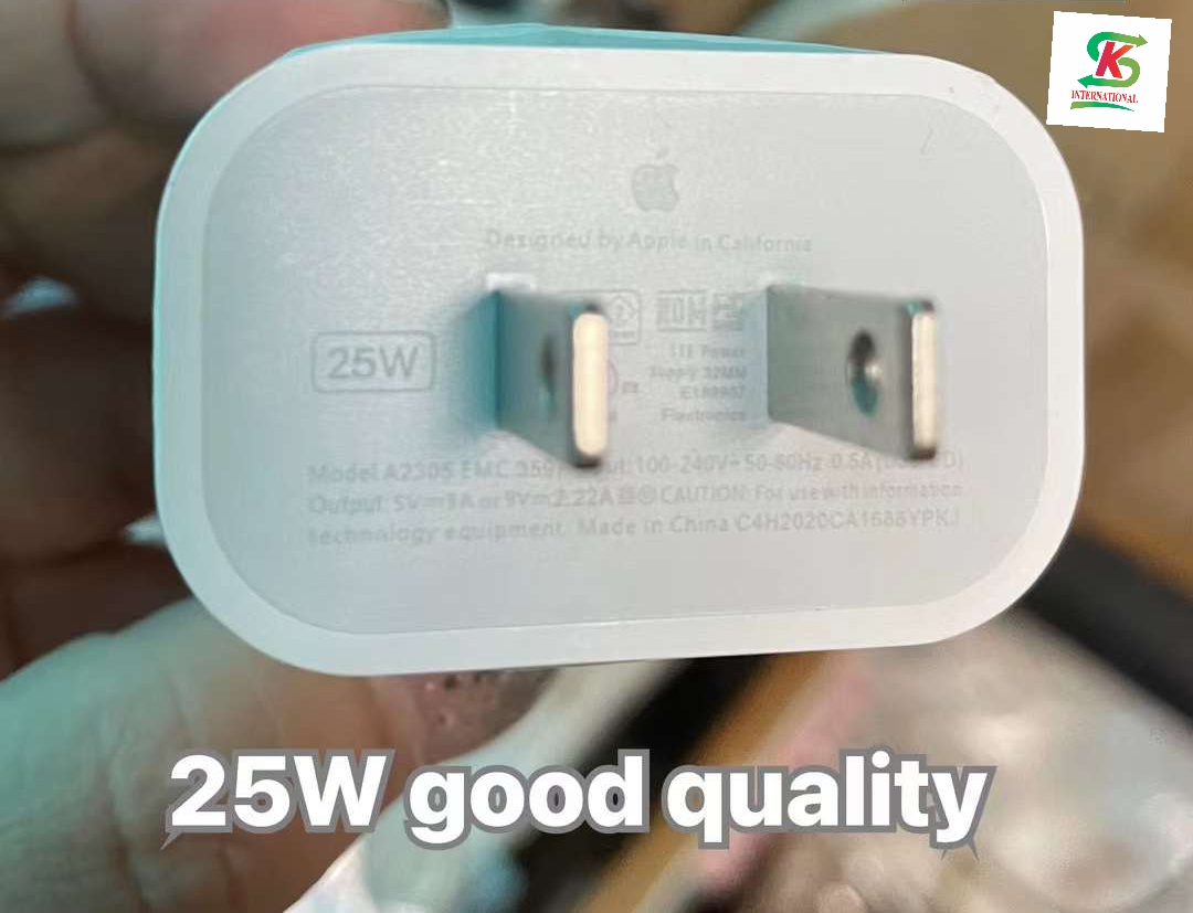 iPhone 25W PD Adapter with PD cable