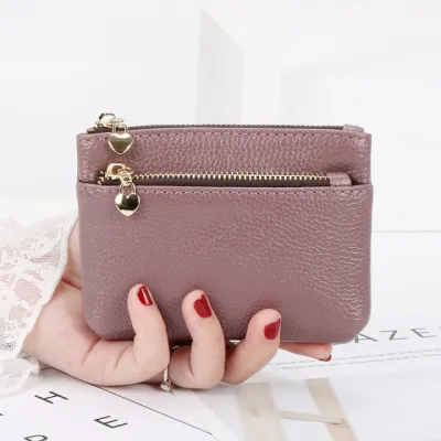 New Leather Coin Purse Women Mini Change Purses Kid Coin