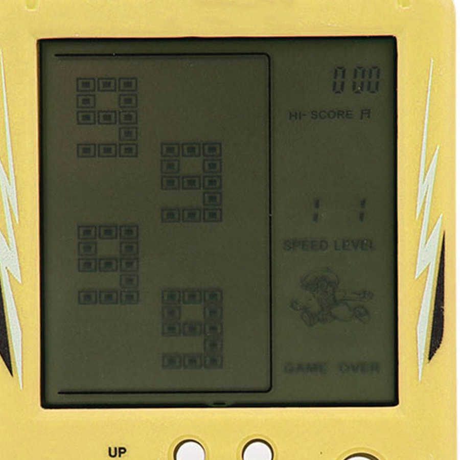 【happy one】Classic Machine Tetris Game Portable Game Console Toys For Child. 