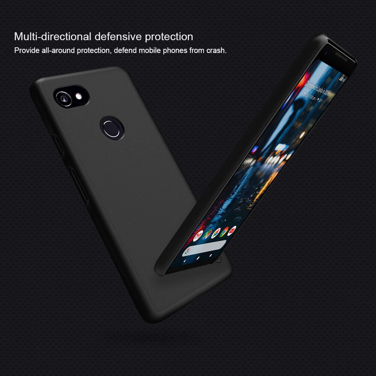 For Google Pixel 2Xl Nillkin Super Frosted Shield Matte Cover Case Back Cover - Phone Back Cover - Phone - Camera (Back Case Cover For Smartphone)