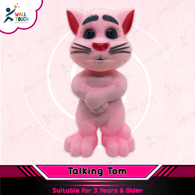 Genius Touching Talking Tom Cat With Wonderful Voice With Songs, Animal & Touch Sound With Reply Talk Back For Kids. 