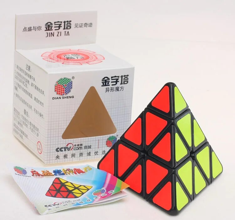 【Serendipity party】Jinzita 3x3x3 triangle Cube Puzzle Educational cubo magico  Toys for Boys Collection Neo Cube. 