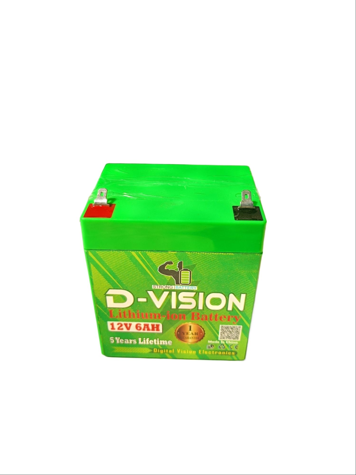 12 Volt 6ah Battery D Vision Lithium-ion Battery bms Protection with 1 years Gruntee. 