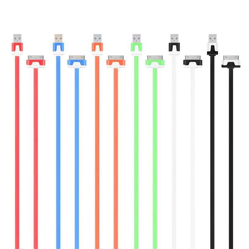 NYT Usb Charging Charger Sync Data Cable Cord For Apple Ipad 3 For Iphone 4 4S. 