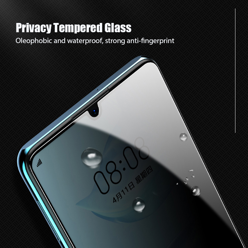 P 20206S Y7 for Huawei Y9S Y5 9 PRIM 3D Privacy Tempered Glass for Huawei YE 2019 Y9A YY6 Pro Anti-Spyware Screen Protector, Y7A Y7. 