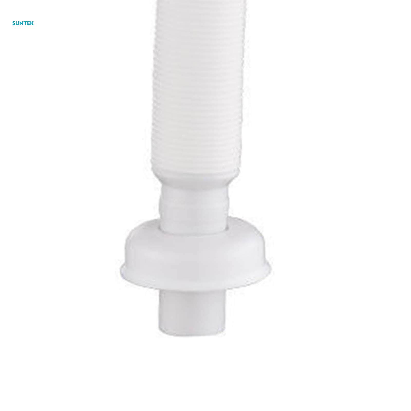 Wash Basin Sink Drain Pipe Easy to Install Flexible Expandable Multifunction Drainage Tube Corrugated Curved Pipe Restroom. 