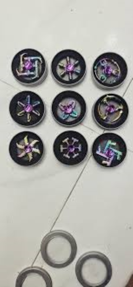 Warriors Model Antique Fidget Spinner. 