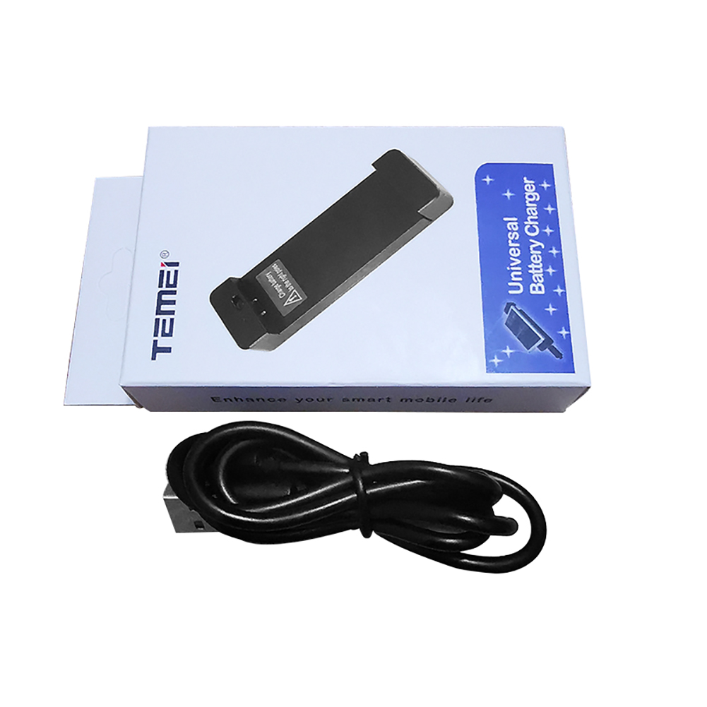 Universal Mobile Battery Charger LCD Indicator Screen For Cell Phones With USB-Port Charger For Most Lithium-Ion Batteries. 
