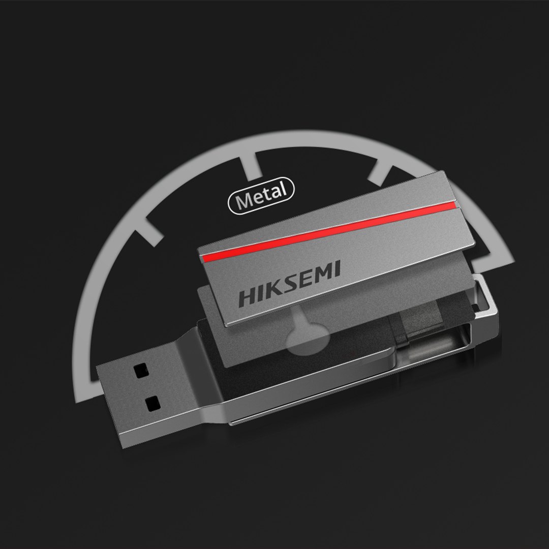 HikSemi 64gb Pendrive Type-C and USB 3.2 High Speed Metal Body Flash Drives For Desktop, Laptop, Phone/Tab HS-USB-E307C. 