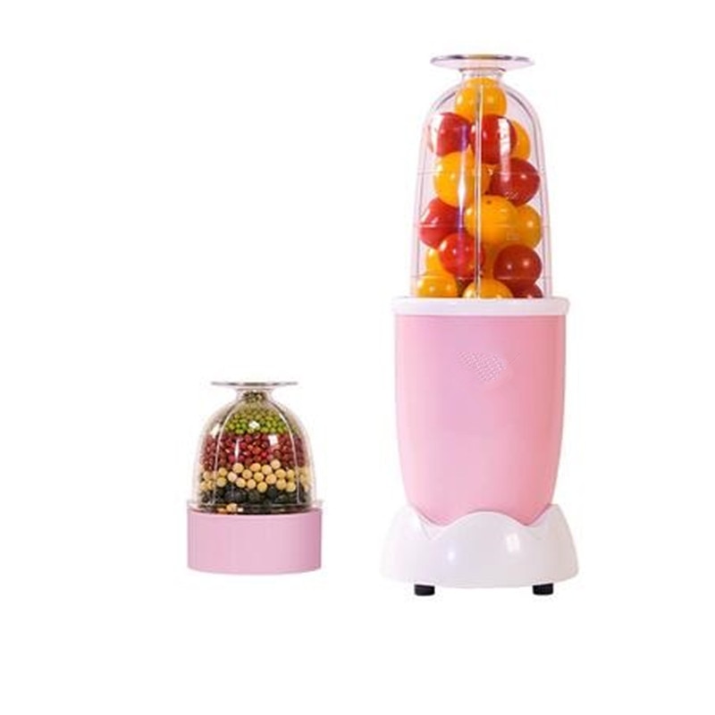 220V 2 Cups 2 Blades Mini Household Electric Fruit Juicer Automatic Dry Grinding Machine Meat Grinder EU/AU/UK/US Plug. 