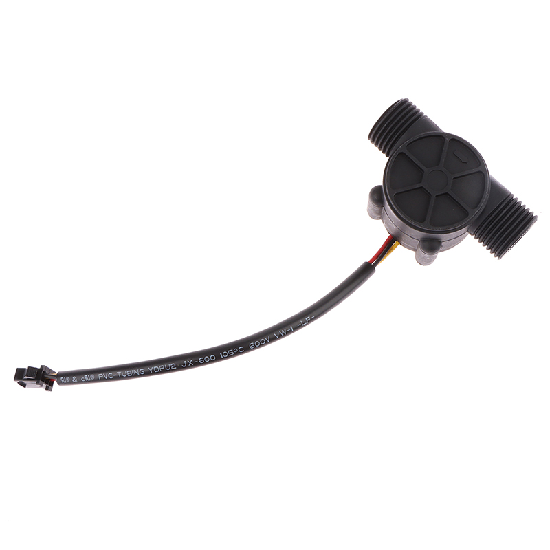 DC 5-18V Water Flow SensorFlowmeter Hall Flow Sensor Water Control Liquid Flow 1-30L/min 2.0MPa Sensor Switch YF-S201 Demoo
