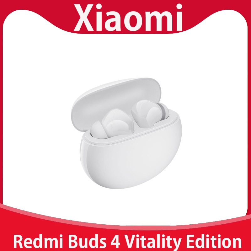 Original Xiaomi Redmi Buds 4 Active Earphone Up to 28 Hours Listening Bluetooth 5.3 Noise Cancellation for Clear Calls