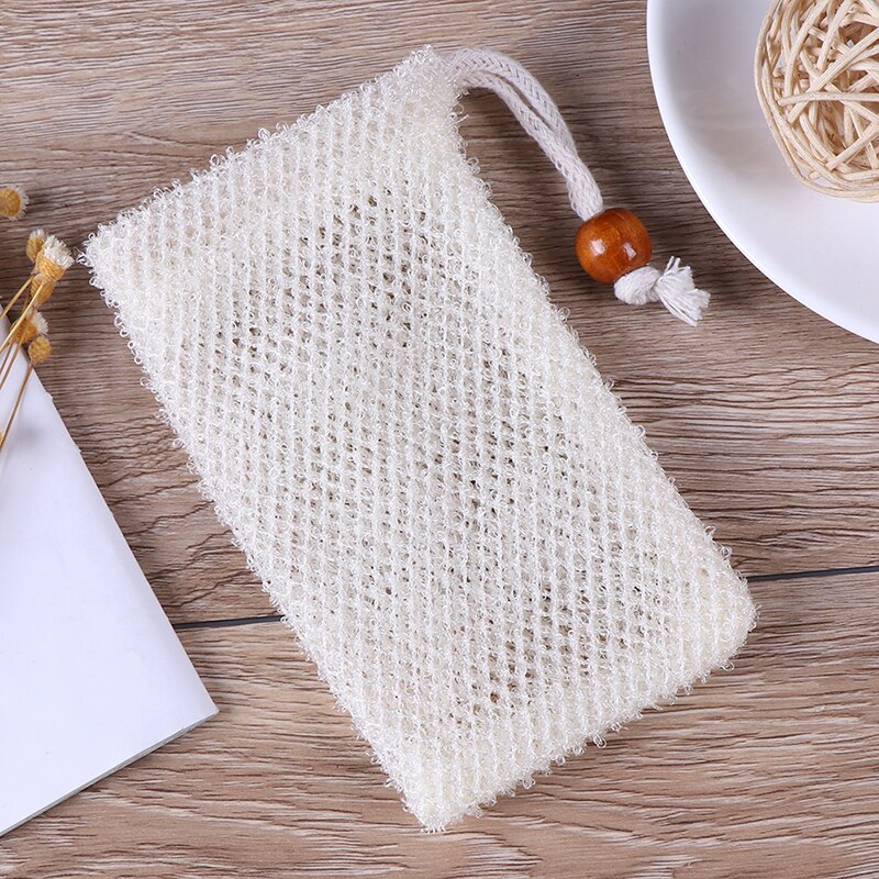 1PC Soap Saver Pouches Face Body Cleansing Soap Foaming Net Bubble Helper Mesh Cleanser Hanging Bath Washing Tool. 