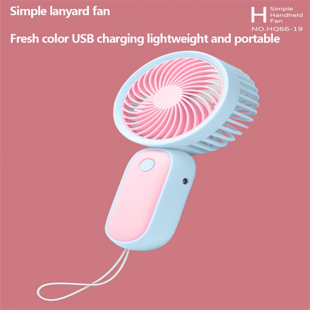 Handheld Pocket Fans USB Charging Lazy Fan Desktop Mini Fan Portable Student Dormitory Small Fan Gift Outdoor Travel Mini Fan