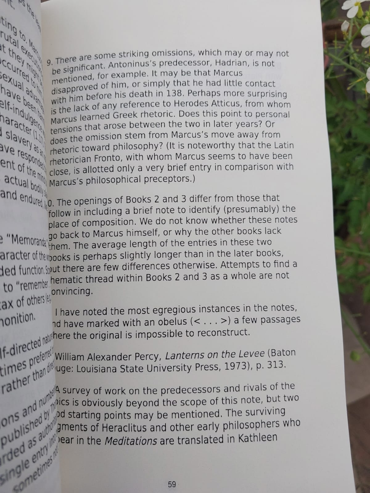 Meditations by Marcus Aurelius translated by Gregory Hays. 