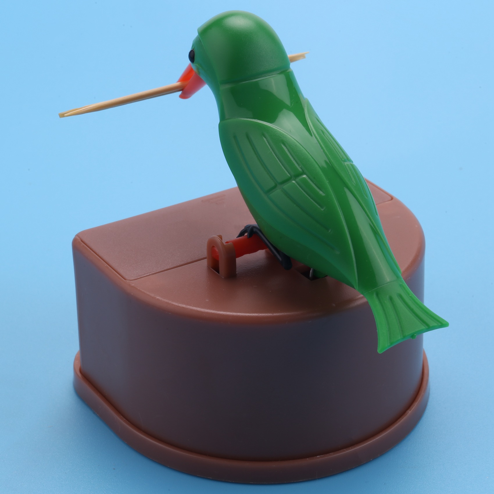 Toothpick Dispenser Bird Automatic Bird Toothpick Box Toothpick Holder. 