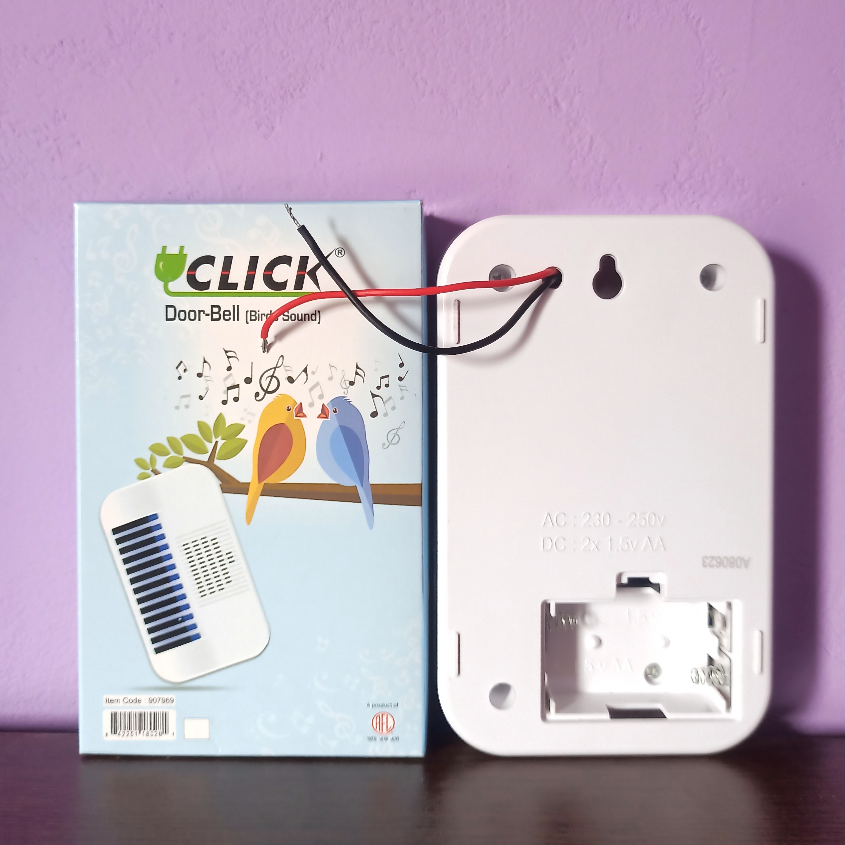 RFL Click AC/DC Electronic Door-Bell (Ding Dong Sound). 