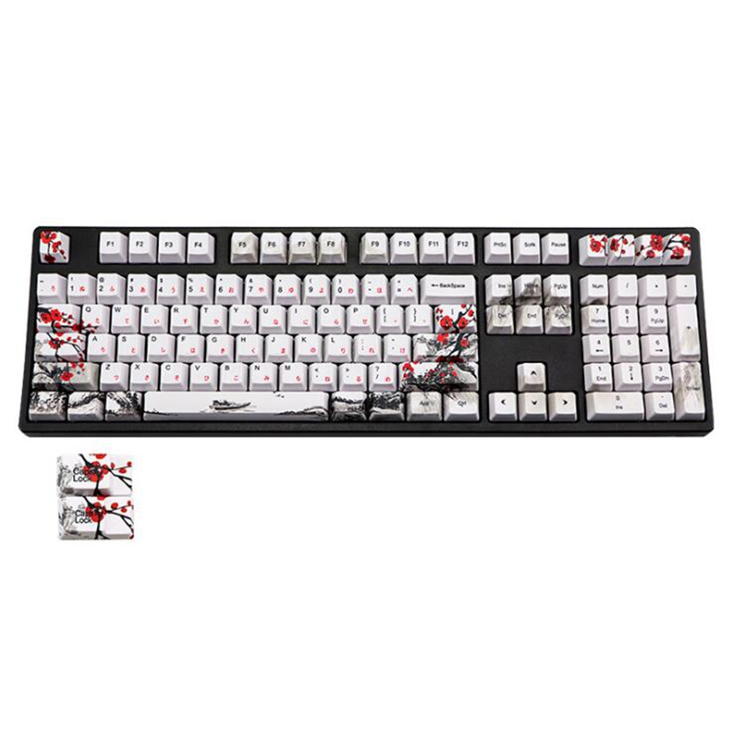 mechzone 110 keys plum blossom keycap