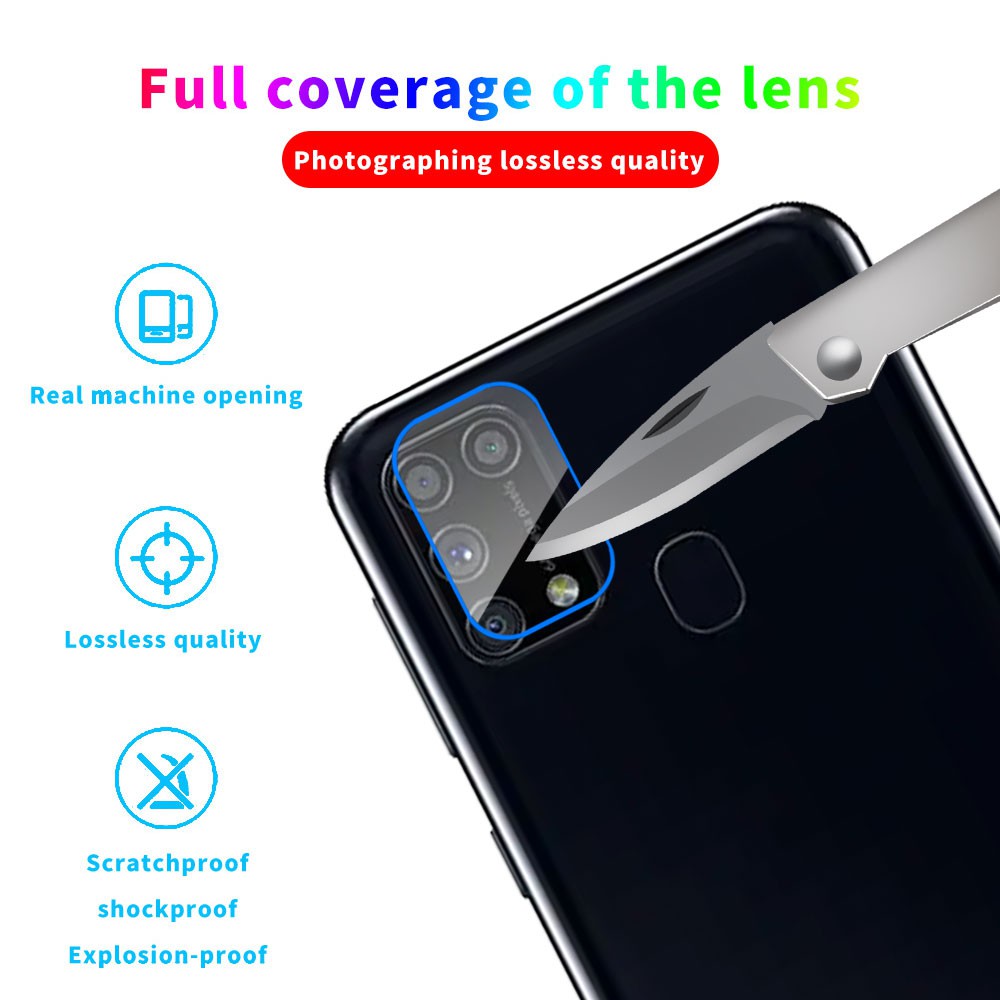 Samsung Galaxy M31 Samsung M31 Camera Tempered Glass Camera Glass