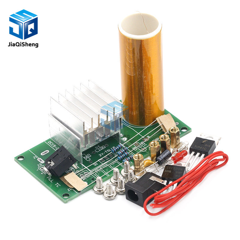 Mini Music Tesla Coil Plasma Speaker Tesla Wireless Transmission Diy Coil Kit Drop Shipping Support 10166