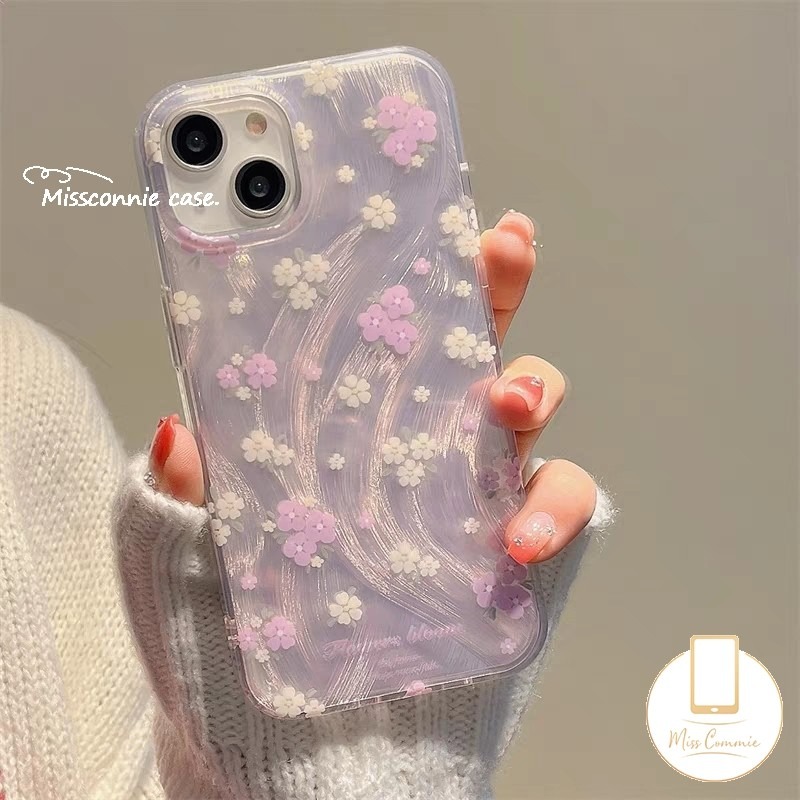 For Infinix Hot 40i 30i 11 40 20 30 12 10 Play Smart 8 6 7 5 Plus 8HD Pro Note 30 40 Pro Tecno Spark GO 20C 10C 20 10 Pro Camon 20 Art Oil Painting Cute Fresh Flower Soft Case