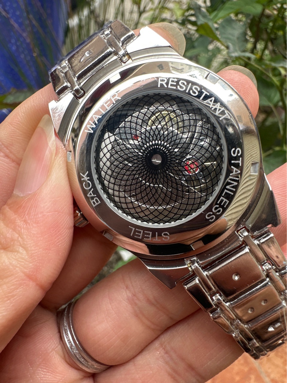 Tiktok Kwai, a live broadcast mechanical watch, double calendar, luminous quartz watch, hollowed out tourbillon, men's watch