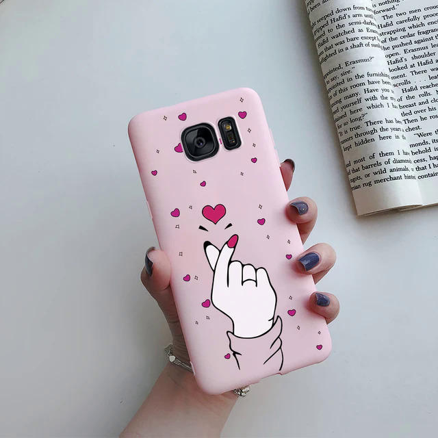 【Healer DingD】 case for samsung galaxy s7 edge s7edge s 7 edge G930 G935F samsung s7 case phone silicone cute soft protective back cover cases. 