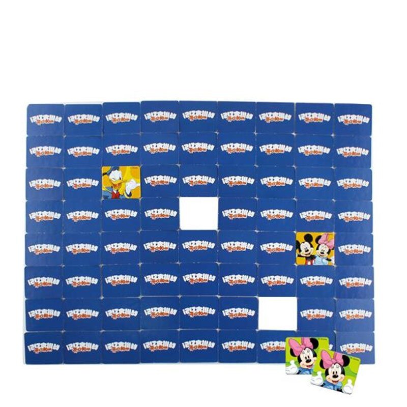 【happy one】Disney Children's Paper Memory Challenge Big Interactive Table Happy Supperzzle Mickey. 
