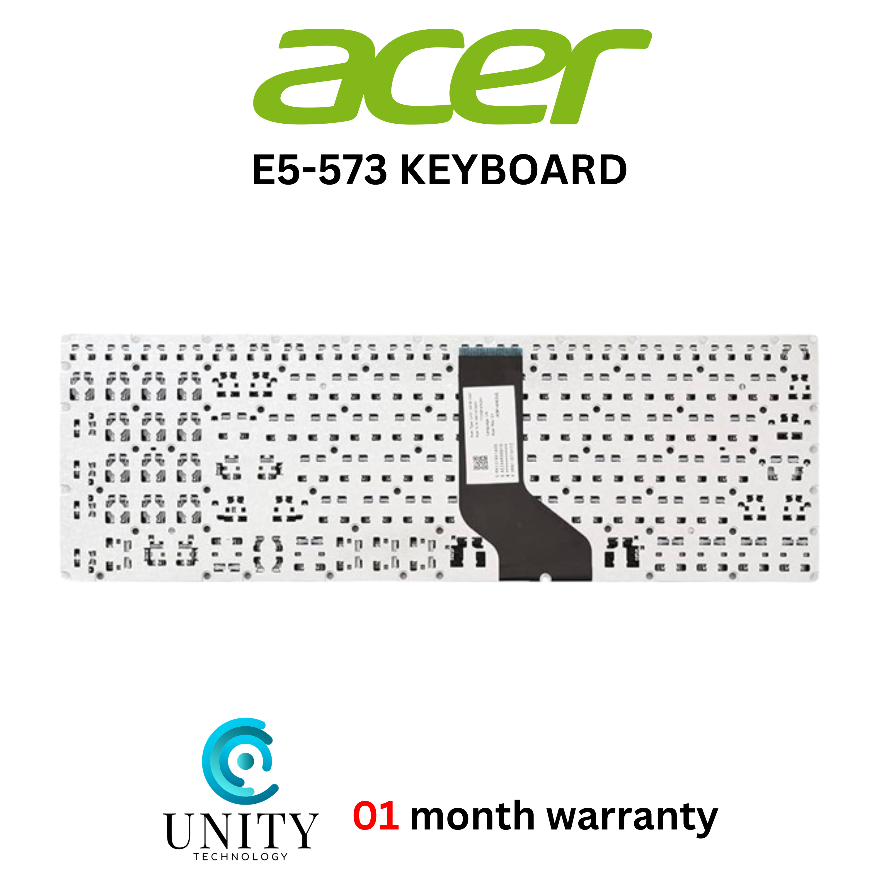Acer Aspire E5-523 E5-532 E5-573 E5-574 E5-575 E5-722 E5-752 E5-772 E5-773 E5-774 F5-573G V3-574 VN7-572G Series laptop keyboard. 