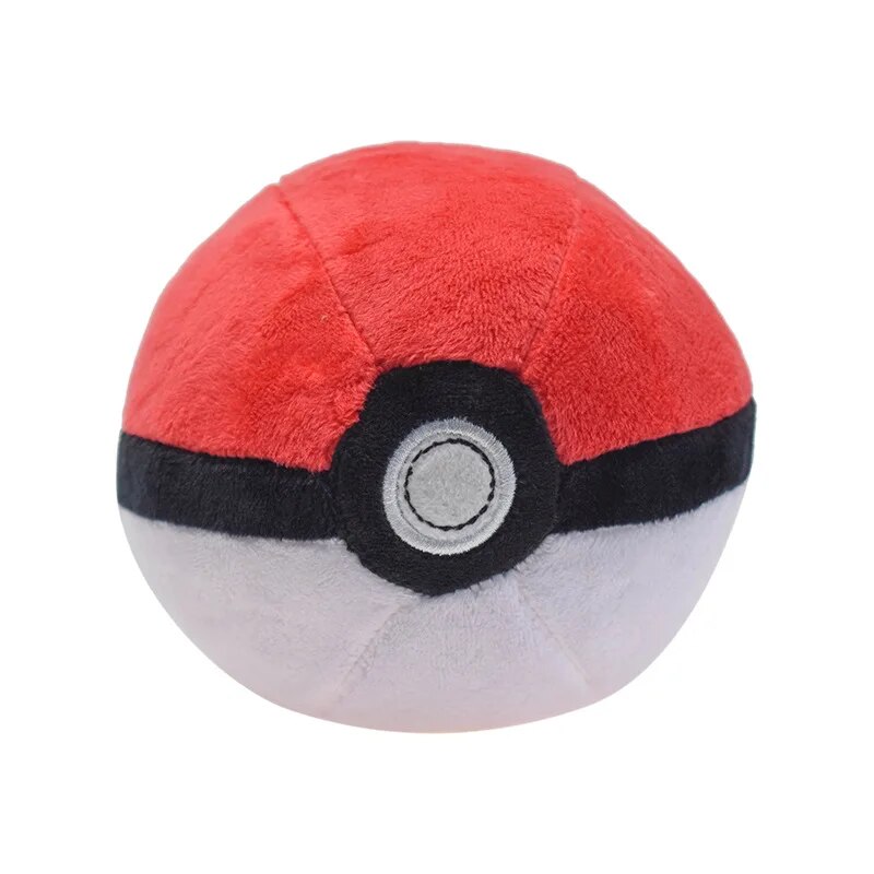 12cm Pokemon Ball Plush Toys Poke Ball Pokeball Pokemon Stuffed Anime Doll Master Great Ball Master Ball Ultra Ball Strange Ball. 
