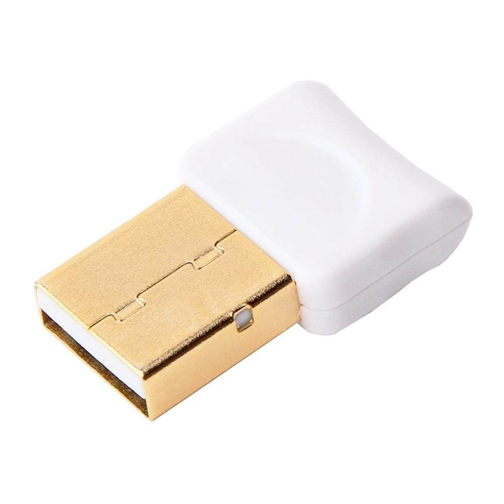 Bluetooth 4.0 USB Adapter CSR8510 Bluetooth Micro Transmitter and Receiver for Laptop Compatible with Window XP / Vista / Windows 7/8/10(White). 