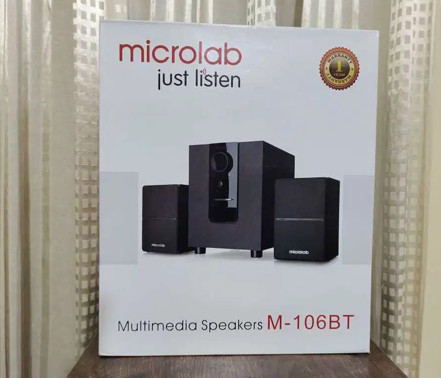 Microlab M106BT Bluetooth Speaker. 
