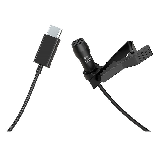 MIRFAK Audio MC1P Type-C Connection Omni-Directional Condenser Lavalier Microphone. 