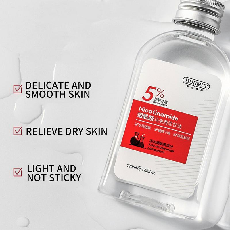 Glycerin Moisturizer 120ml Multipurpose Liquid Glycerin Softening Oil Body Skin Care Product With Nicotinamide To And Brighten. 