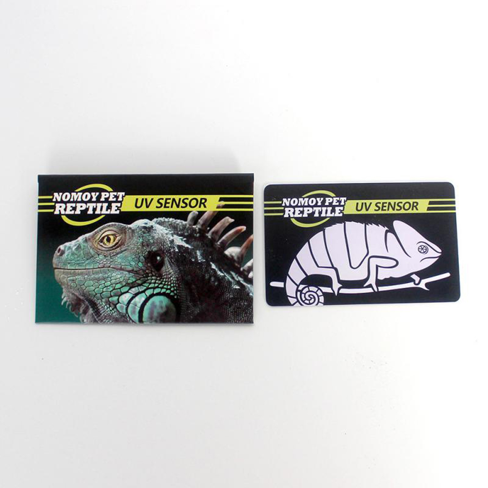 Reptile Uvb Uv Test Card 10 Seconds Detection Reusable Card Reptile Accessories Aquarium Equipment. 