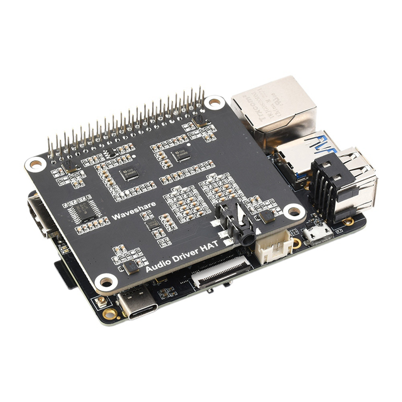 For Sunrise X3 Pi Dedicated Stereo Codec Audio Driver Board Support Playback and Recording. 