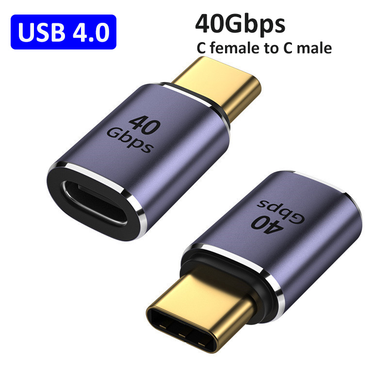 Multiple USB C F Adapter L Shape Angle Elbow Adapter USB C Female Type C Male 40Gbps Speed Data Adapter Converter Thunderbolt. 