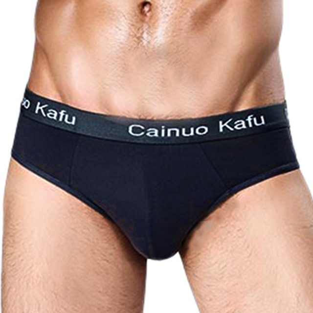 Cainuo Kafu Brand Underwear Men Briefs Breathable Mens Slip Cueca U Pouch Male Briefs Quick Dry Underpants Gay Underwear Briefs. 