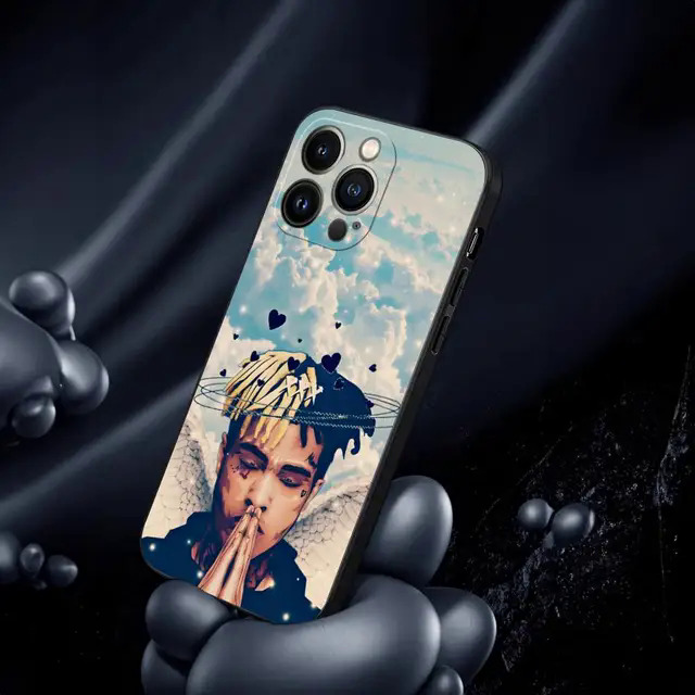 【Mascaraara】Rapper-X-XXXtentacion 17 NUMB Phone Case For Iphone 15 14 13 Mini 11 12 Pro Max Xr X Xs 7 8 Plus Shockproof Back Cover. 