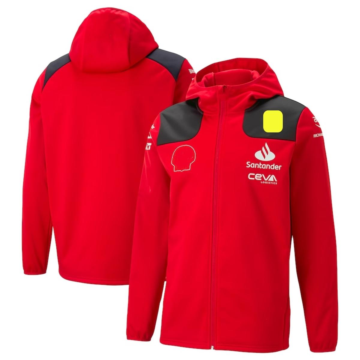 Scuderia 2023 Team Softshell Jacket official Charles Lecler Carlos Sainz Jacket Formula 1 racing suit Men's coat F1 Jack