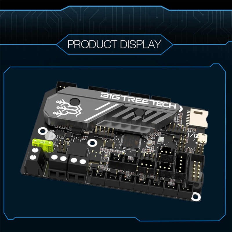 32Bit Control Board-1 x BTT SKR MINI E3 V3.0 32 Bit Motherboard
1 x cable(random color, cannot choose the specified color)Black. 