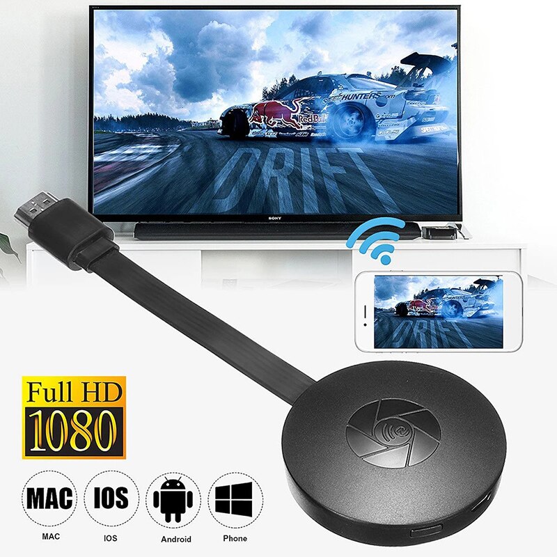 G2 TV Stick 1080P Wireless WiFi Display Dongle TV Stick Video Adapter For Android Mirror Screen Wifi Stick Phone To TV. 