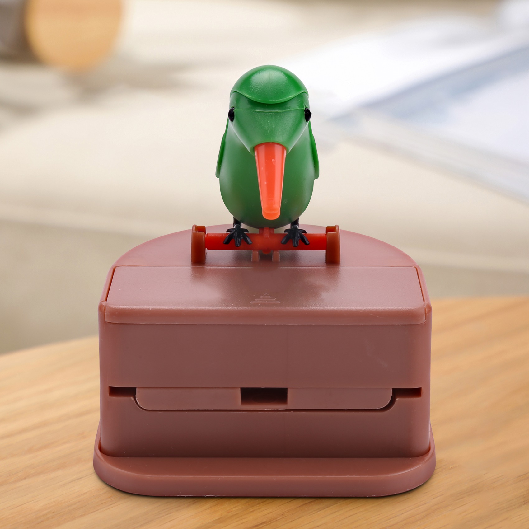 Toothpick Dispenser Bird Automatic Bird Toothpick Box Toothpick Holder. 