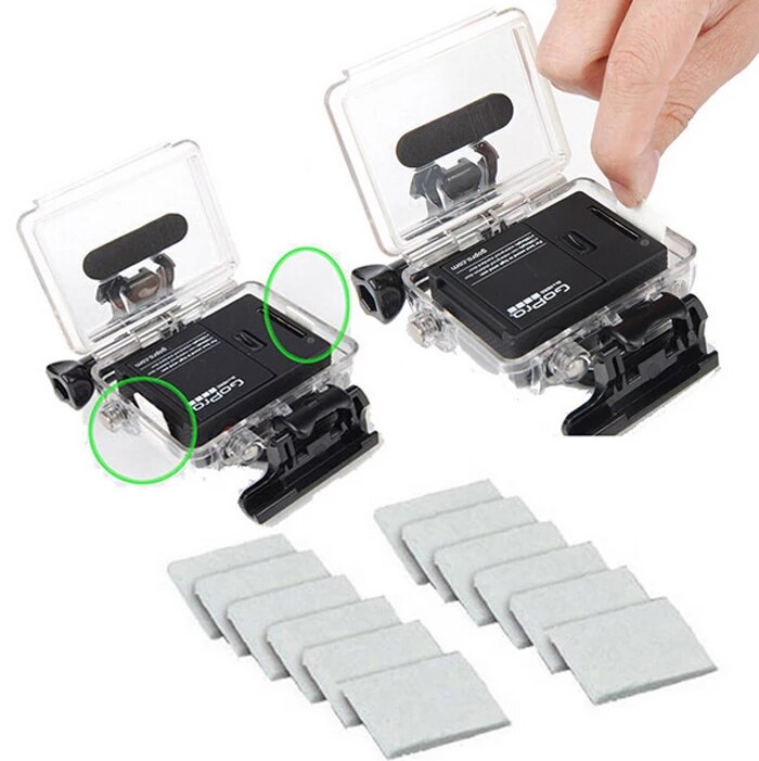 Kite Surfing Wakeboard Kits Kite Mount + Anti Fog Inserts for Gopro Hero 6 5 4 3+ 3 SJCAM Xiaomi Yi Action Camera. 