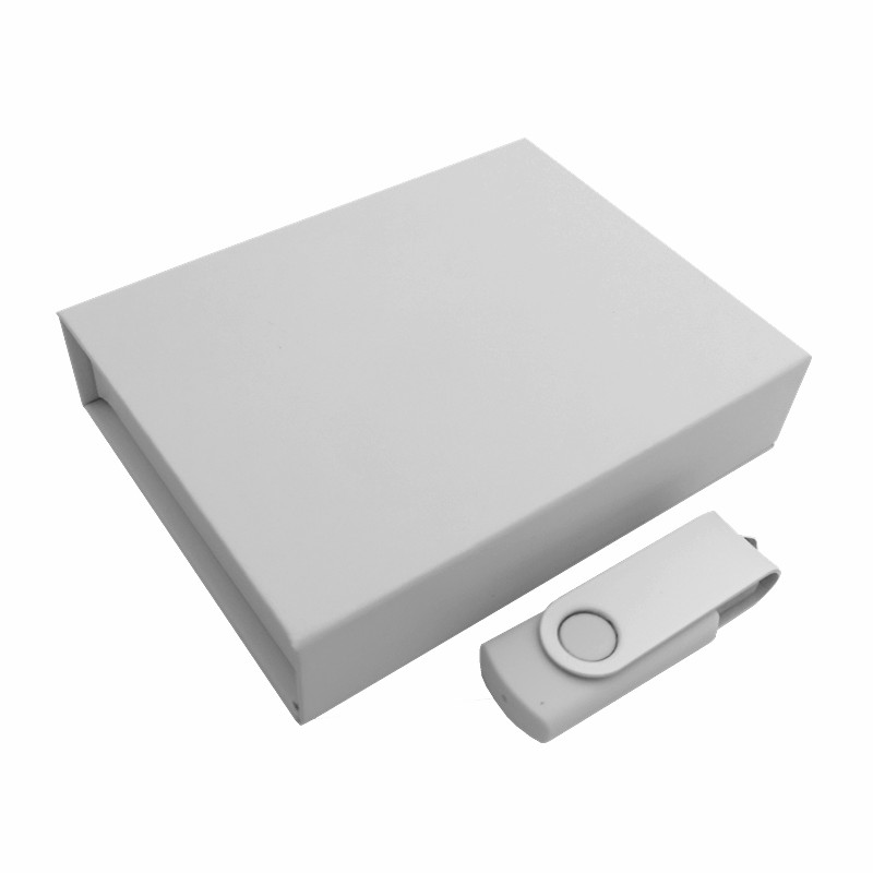 Custom logo Box Pendrive USB Flash Drive 4GB Metal Usb 2.0 Memory Card Cle Usb Stick Gift